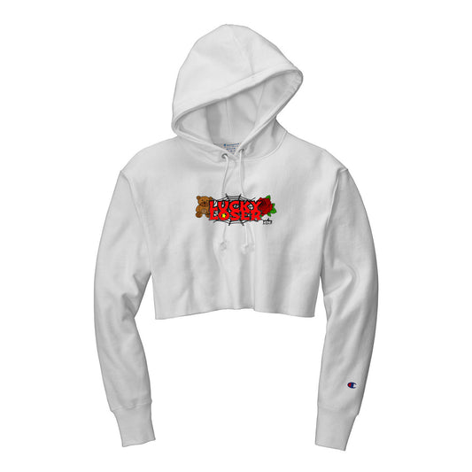 Lucky Loser Women's Crop Hoodie